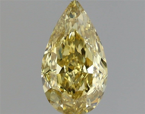 1.0 carat Fancy Brownish Yellow-SI1 Natūralus Pear Deimantas (1)
