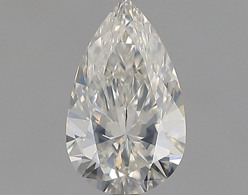 0.51 carat I-VS2 Natūralus Pear Deimantas (1)