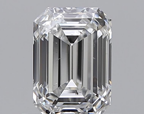 0.57 carat E-SI1 Natūralus Emerald Deimantas (1)