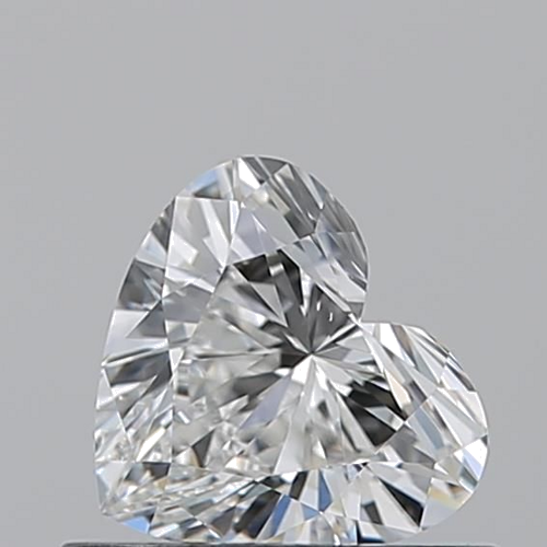 0.51 carat F-VS1 Natūralus Heart Deimantas (1)