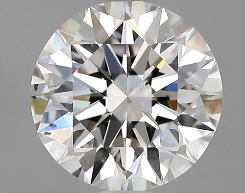 1.01 carat F-SI1 Excellent cut Natūralus Round Deimantas (1)