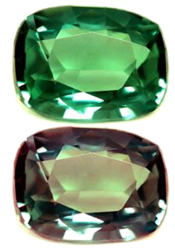 0.33 carat GREEN Cushion Alexandrite (1)