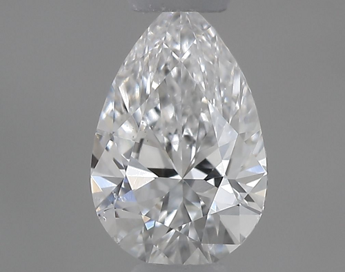 0.3 carat E-SI1 Natūralus Pear Deimantas (1)