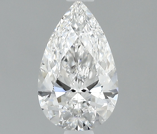 0.9 carat D-SI1 Natūralus Pear Deimantas (1)