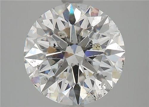 3.35 carat G-SI2 Excellent cut Natūralus Round Deimantas (1)