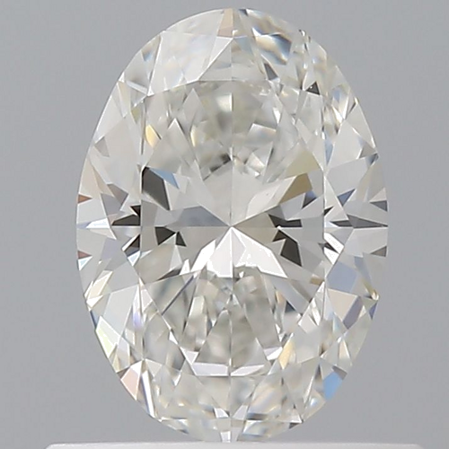 0.6 carat G-VVS2 Natūralus Oval Deimantas (1)