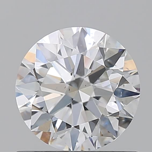 0.82 carat F-SI1 Excellent cut Natūralus Round Deimantas (1)