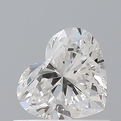 0.56 carat F-VS2 Natūralus Heart Deimantas (1)