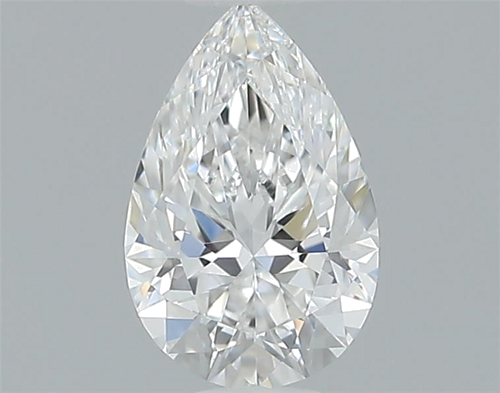 0.33 carat E-VVS1 Natūralus Pear Deimantas (1)
