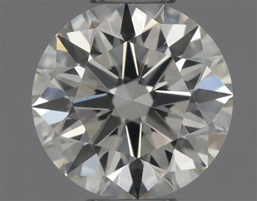 0.31 carat K-VVS2 Excellent cut Natūralus Round Deimantas (1)