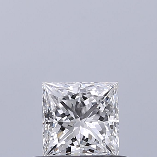 0.43 carat D-VVS1 Natūralus Princess Deimantas (1)