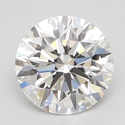 0.53 carat F-VVS2 Excellent cut Natūralus Round Deimantas (1)