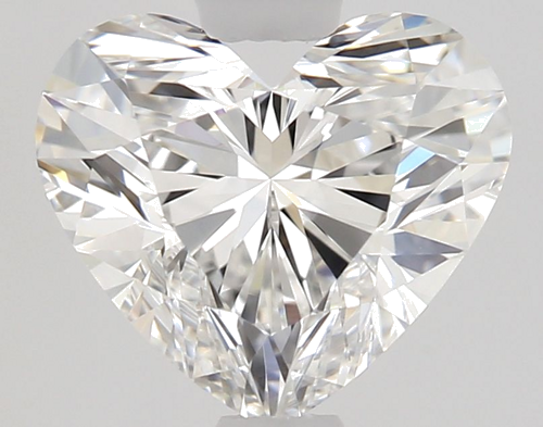1.01 carat E-VVS2 Natūralus Heart Deimantas (1)
