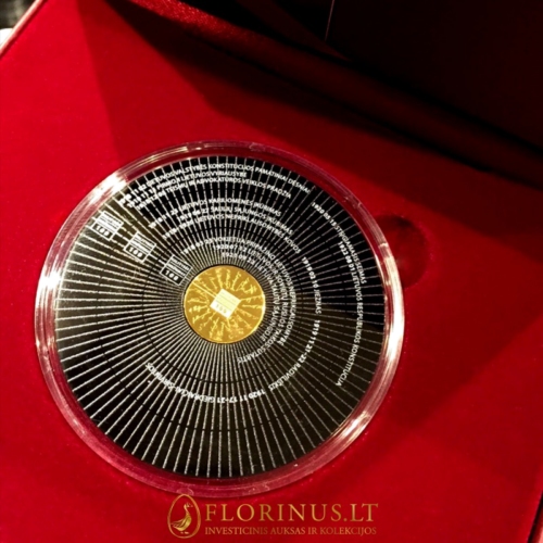 2018 Lithuania Independence act Signatories 50 € gold coin (3)