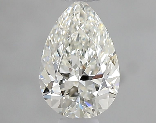 0.5 carat J-VS1 Natūralus Pear Deimantas (1)