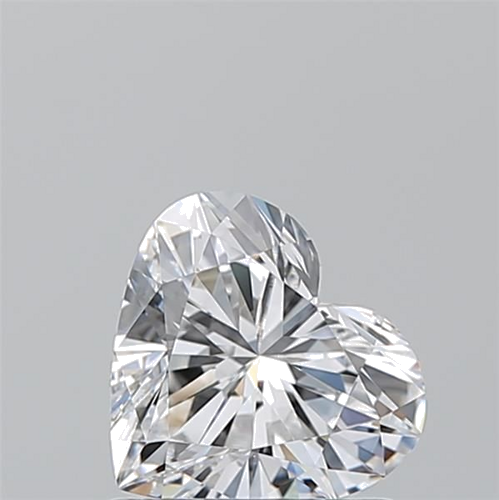 0.9 carat D-VS1 Natūralus Heart Deimantas (1)