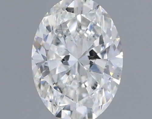 0.3 carat F-SI2 Natūralus Oval Deimantas (1)