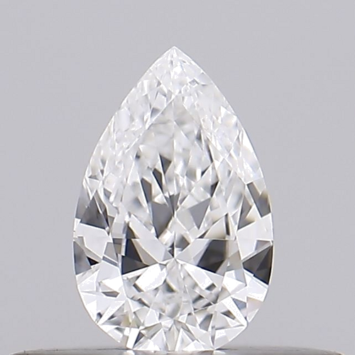 0.2 carat D-VVS2 Natūralus Pear Deimantas (1)