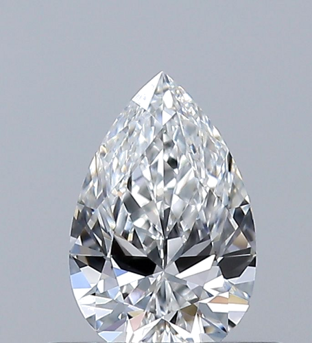 0.41 carat E-IF Natūralus Pear Deimantas (1)