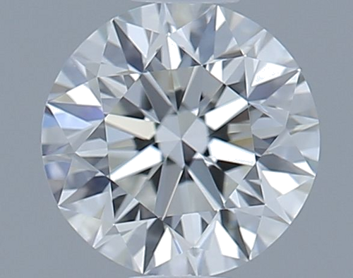 0.53 carat H-VVS1 Excellent cut Natūralus Round Deimantas (1)