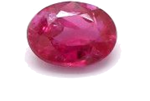 0.16 carat RED BRILLIANTSTEP cut Oval Rubinas (1)