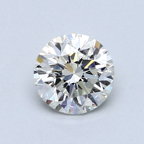 0.84 carat I-SI2 GD cut Natūralus Round Deimantas (1)