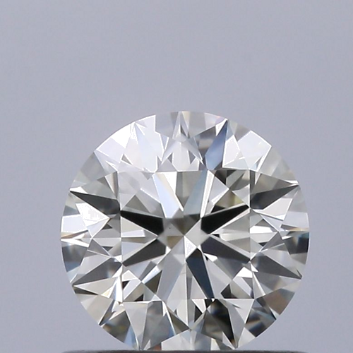 0.59 carat K-VVS2 Excellent cut Natūralus Round Deimantas (1)