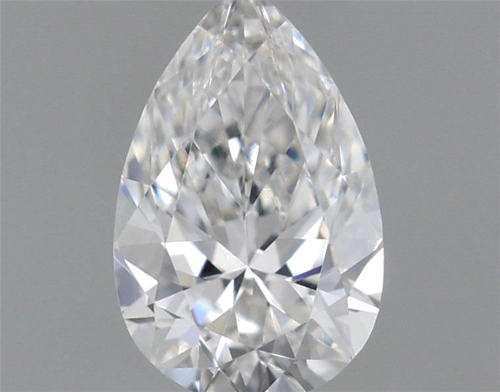 0.33 carat E-VVS1 Natūralus Pear Deimantas (1)