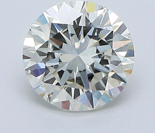 1.0 carat K-VS1 Very Good cut Natūralus Round Deimantas (1)