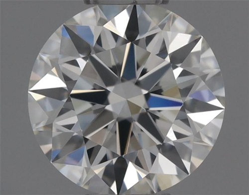 0.42 carat H-IF Excellent cut Natūralus Round Deimantas (1)