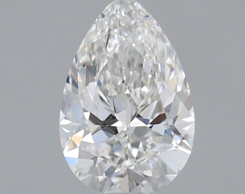 0.41 carat F-VS2 Natūralus Pear Deimantas (1)