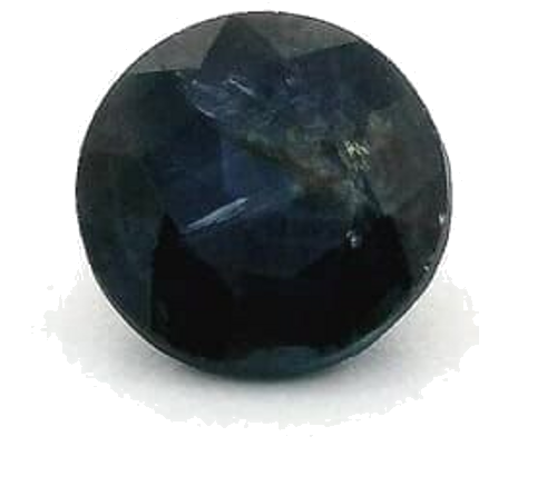 0.52 carat BLUE Round Safyras (1)