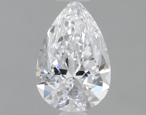 0.5 carat D-VS1 Natūralus Pear Deimantas (1)
