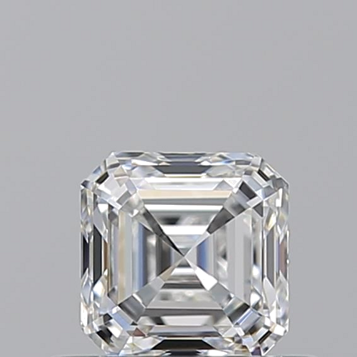 0.51 carat F-VS1 Natūralus Asscher Deimantas (1)