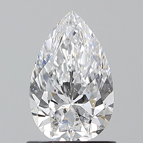 1.01 carat D-SI2 Natūralus Pear Deimantas (1)