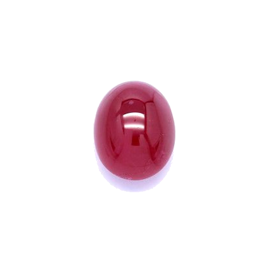 3.5300000000000002 carat RED CABOCHON cut Oval Rubinas (1)