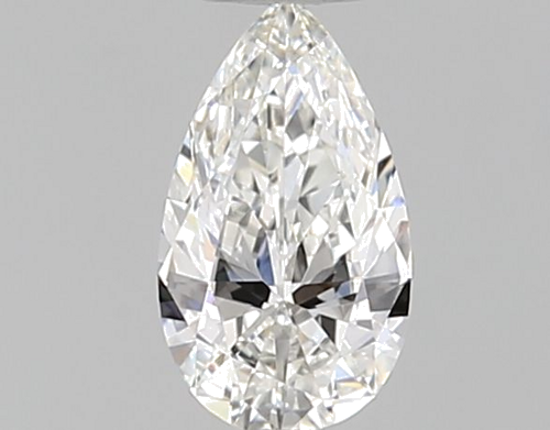 0.25 carat G-VVS2 Natūralus Pear Deimantas (1)
