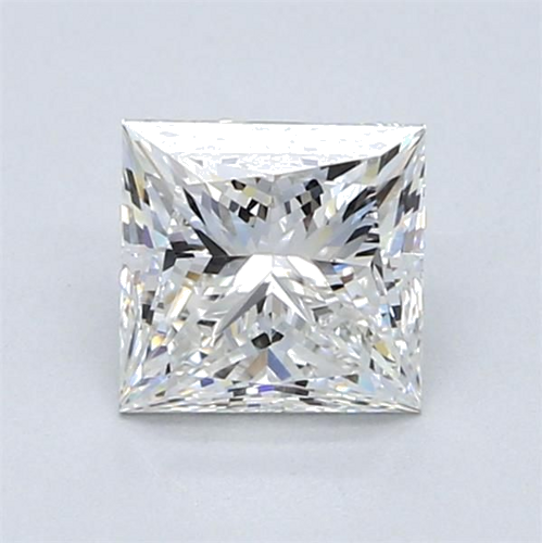 1.3 carat F-VS2 Natūralus Princess Deimantas (1)