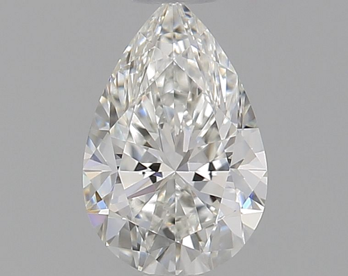 0.43 carat G-VVS1 Natūralus Pear Deimantas (1)