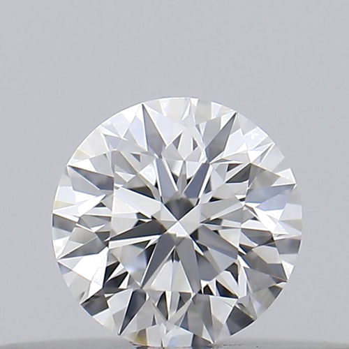 0.17 carat E-VVS2 Excellent cut Natūralus Round Deimantas (1)