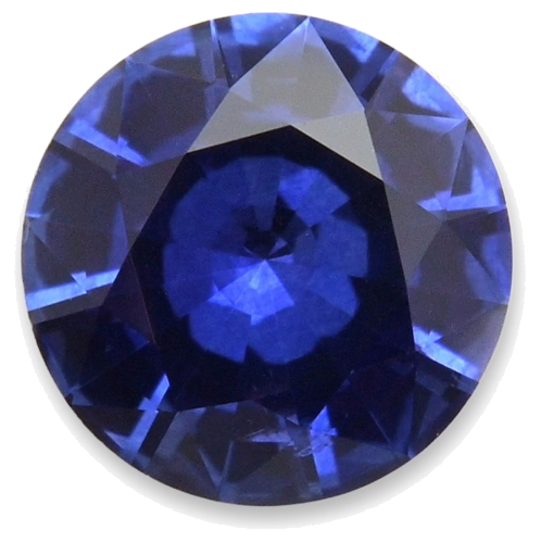 0.62 carat BLUE Round Safyras (1)