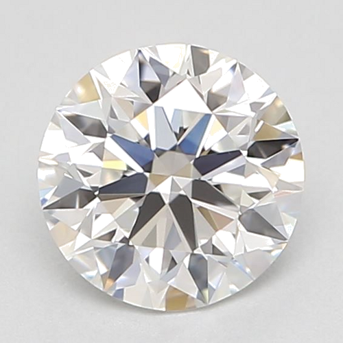 0.5 carat E-VVS1 Excellent cut Natūralus Round Deimantas (1)