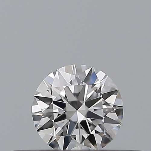 0.19 carat D-IF Excellent cut Natūralus Round Deimantas (1)