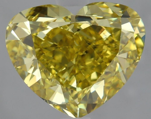 3.02 carat Fancy Deep Brownish Yellow-VS2 Natūralus Heart Deimantas (1)