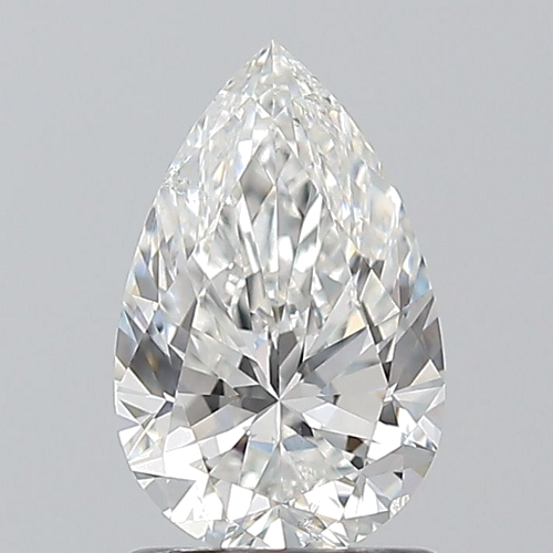 1.2 carat G-SI2 Natūralus Pear Deimantas (1)