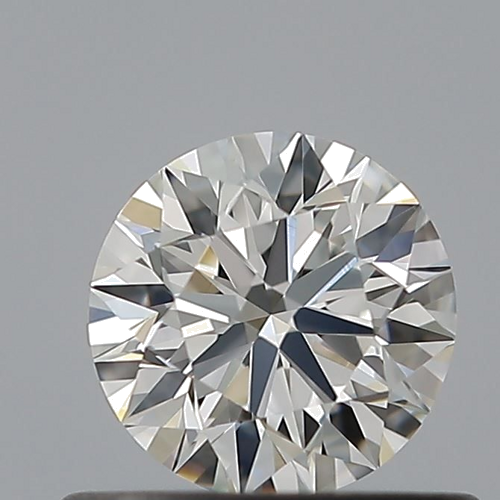 0.43 carat F-VVS1 Excellent cut Natūralus Round Deimantas (1)