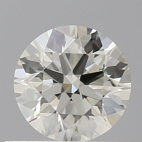 0.51 carat K-VVS1 Excellent cut Natūralus Round Deimantas (1)