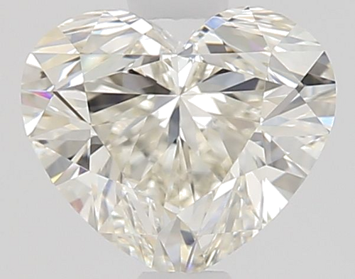 0.91 carat K-VVS1 Natūralus Heart Deimantas (1)