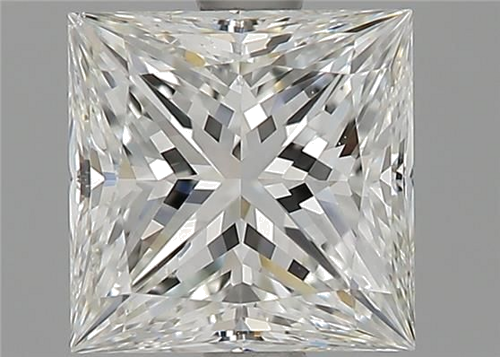 1.53 carat H-VS2 Natūralus Princess Deimantas (1)