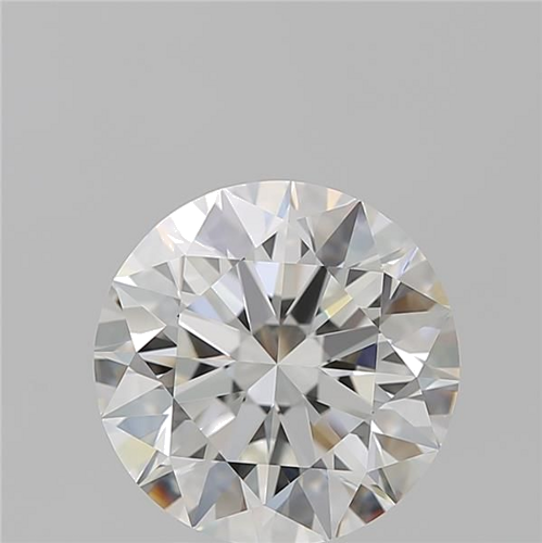 3.76 carat G-VVS2 Excellent cut Natūralus Round Deimantas (1)